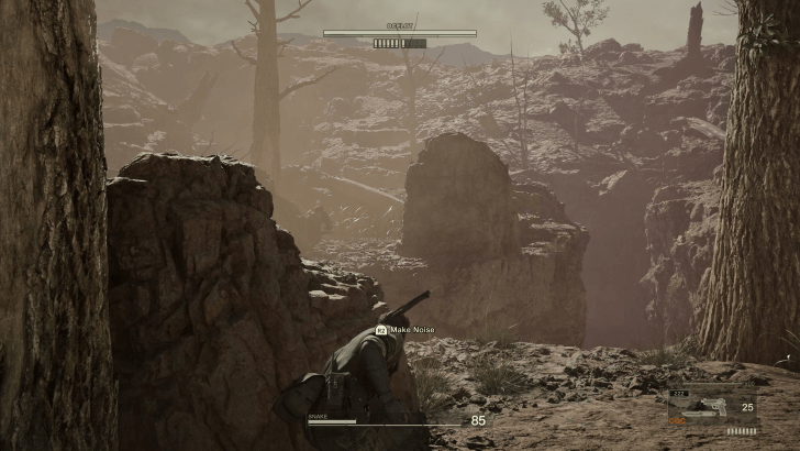 Snake at the Left Rock