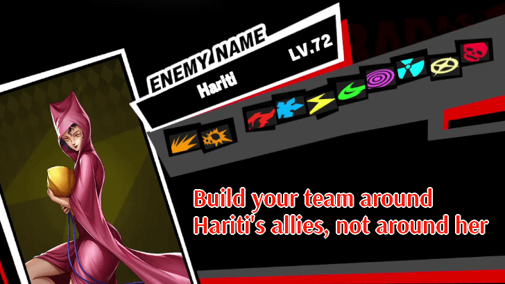 P5 Phantom X - Hariti Boss Fight - Hariti takes neutral damage