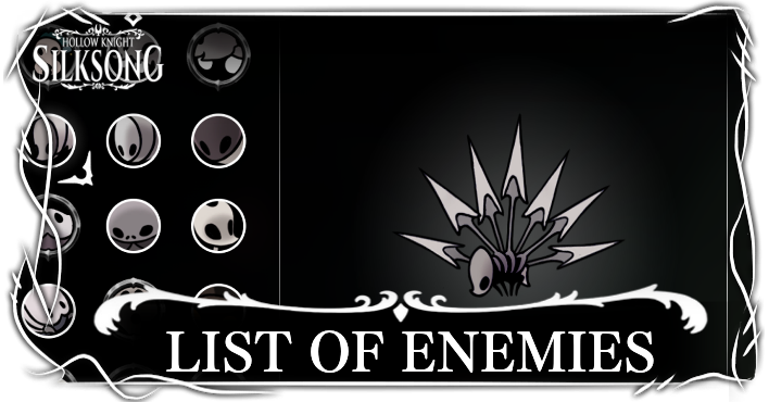 Hollow Knight Silksong List of Enemies