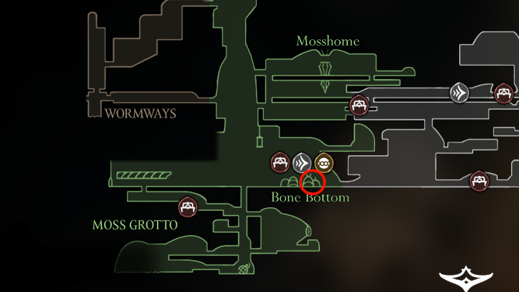 Mask Shard in Moss Grotto