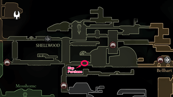 Shellwood Map