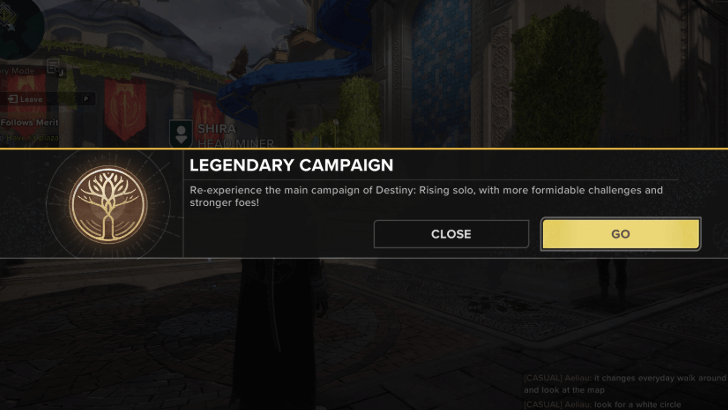 Legendary Campaign
