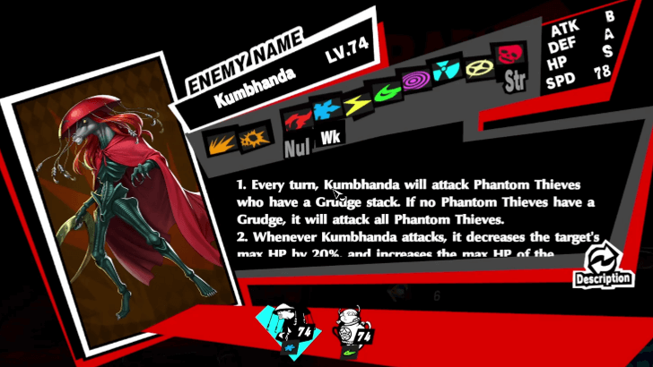 P5 Phantom X - Kumbhanda Boss Fight