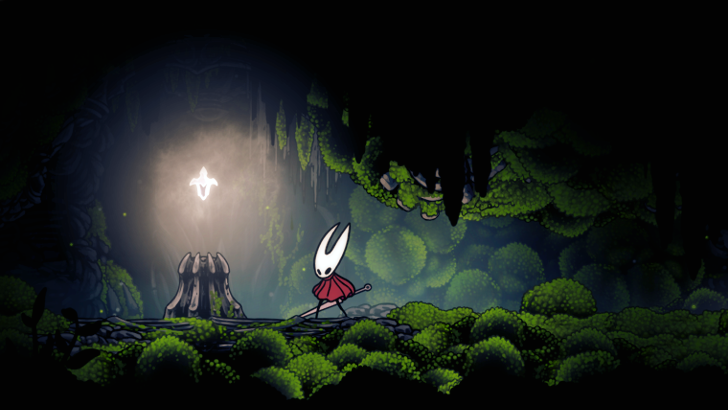 Spool Fragment in Moss Grotto