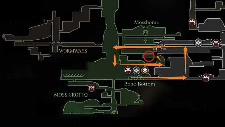 Spool Fragment in Moss Grotto