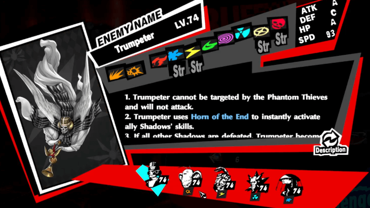 P5 Phantom X - Trumpeter Boss Pre-Fight