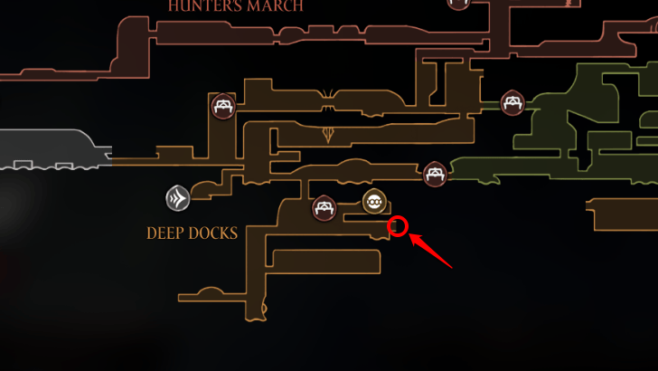 Deep Docks Door Map