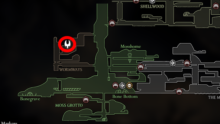 Shakra Wormways Location