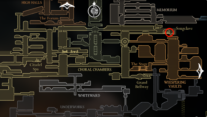 Mask Shard in Choral Chambers