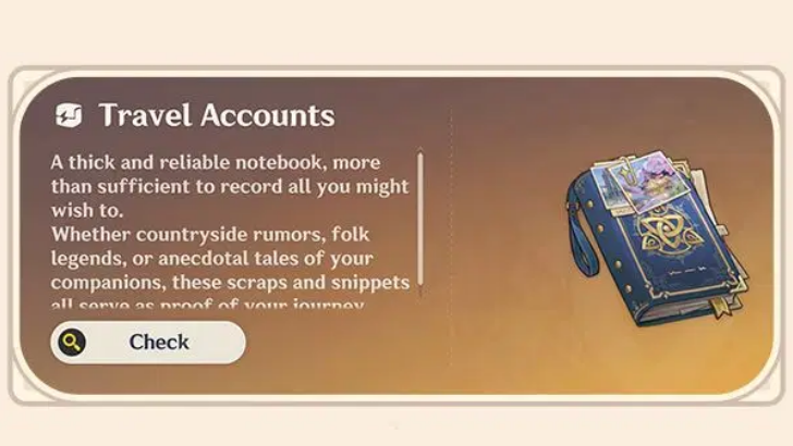 Genshin Impact - Travel Accounts