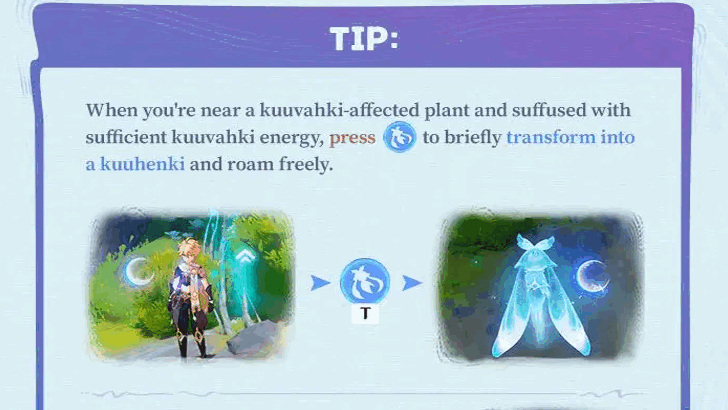 Transform to a Kuuhenki for Exploration