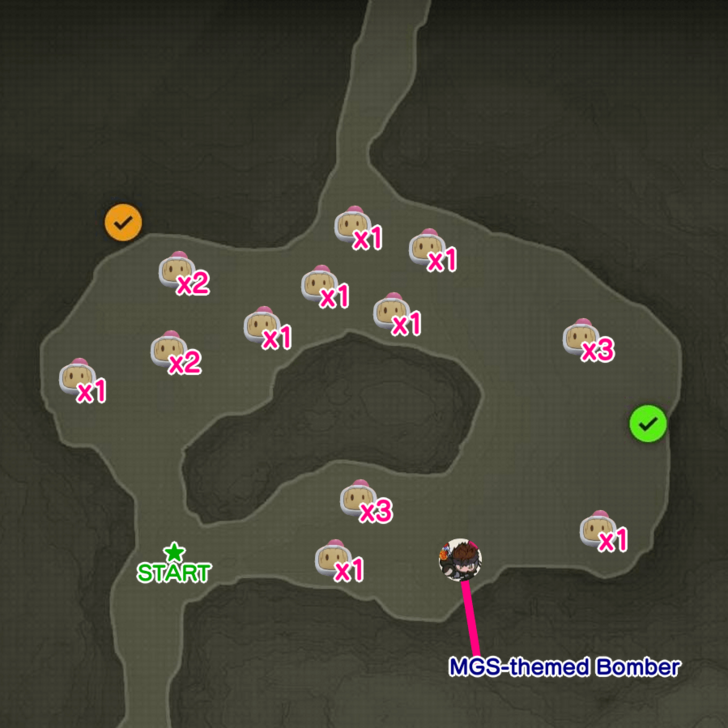 Snake vs Bomberman Dremuchij North Map