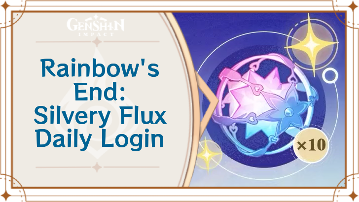 Genshin Impact - Silvery Flux Daily Login Event