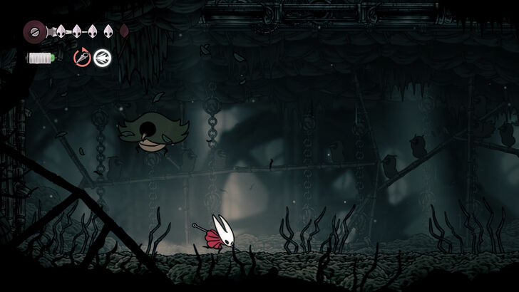 Silksong Hornet Running Back to Boss Fight