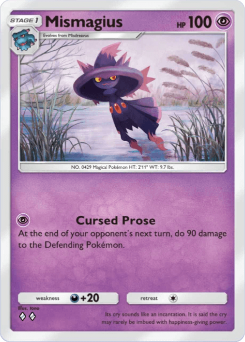 Pokemon TCG Pocket - A4a 033 Mismagius