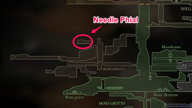 Hollow Knight Silksong - Needle Phial