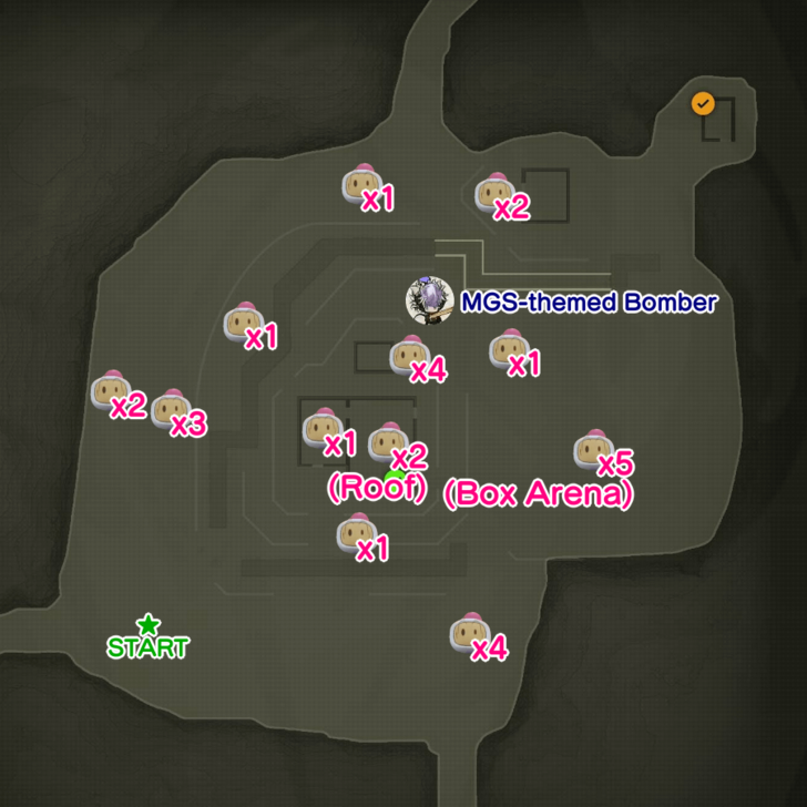 Snake vs Bomberman Bolshaya Past Base Map