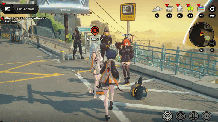 Check the Commotion at the Base