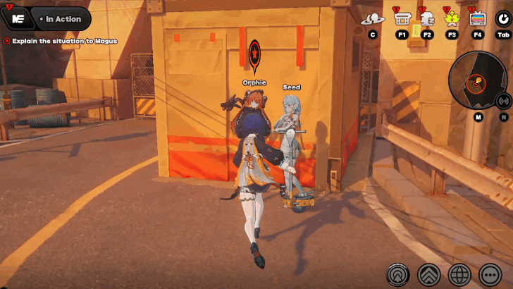 Explain the Situation to Magus