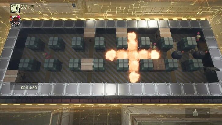 MGS Delta Remake Classic Bomberman Level