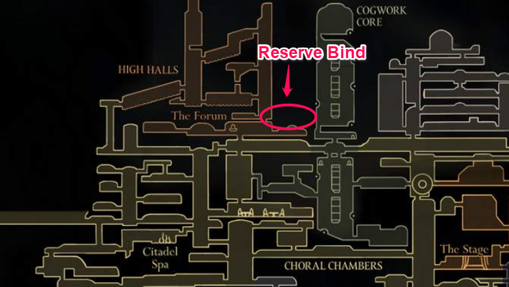 Reserve Bind Map Location