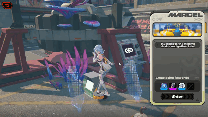 Hack into the Miasma Device