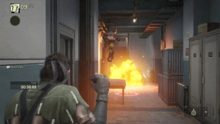 MGS Delta Remake Old Snake Bomber Hall