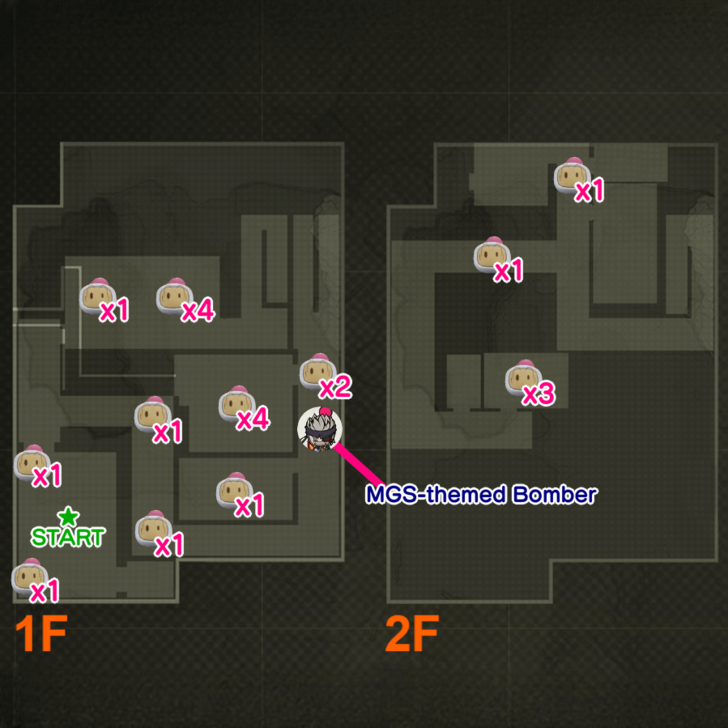 Snake vs Bomberman Graniny Gorki Lab Map