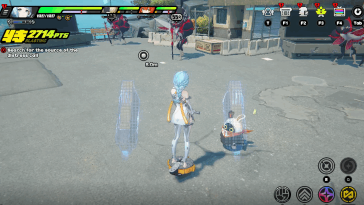 Search for the source of the Distress Call