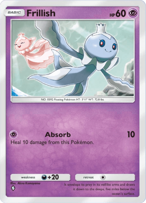 Pokemon TCG Pocket - A4a 038 Frillish