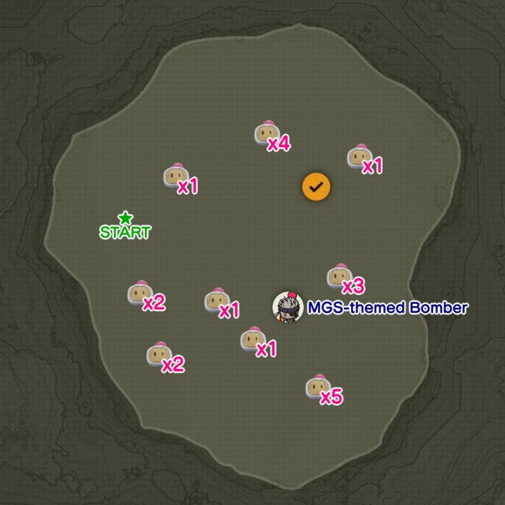 Snake vs Bomberman Rokovoj Bereg Map