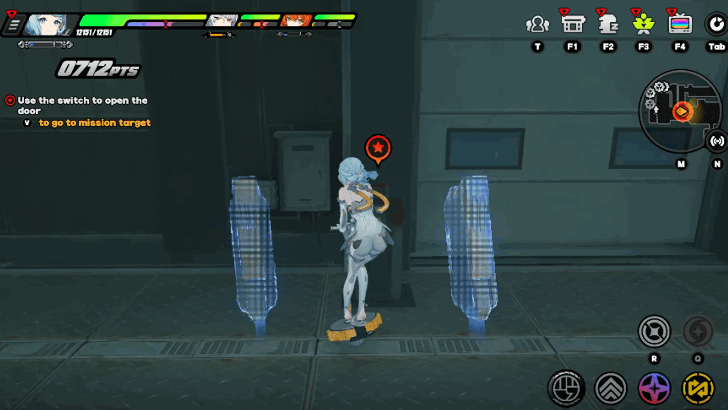 Use Switch to Open the Door