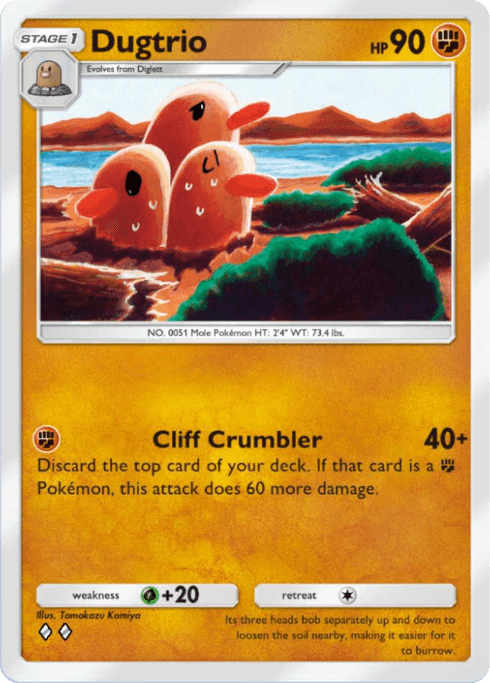 Pokemon TCG Pocket - A4a 041 Dugtrio