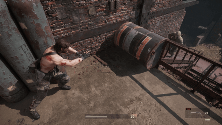 MGS Delta Remake Environmental Kill