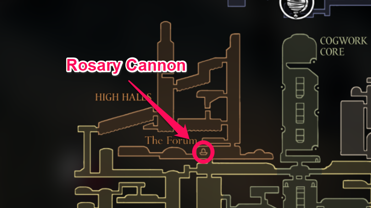 Hollow Knight Silksong - Rosary Cannon