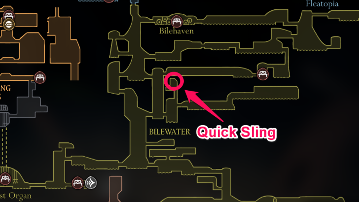 Hollow Knight Silksong - Quick Sling