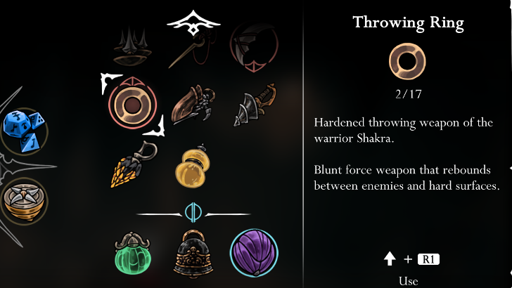 Throwing Ring Details