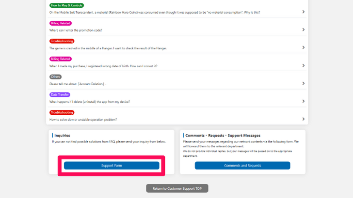 How To Report a Cheater Step 2 - Gundam UCE