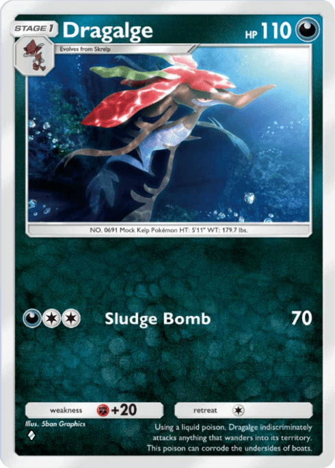 Pokemon TCG Pocket - A4a 054 Dragalge