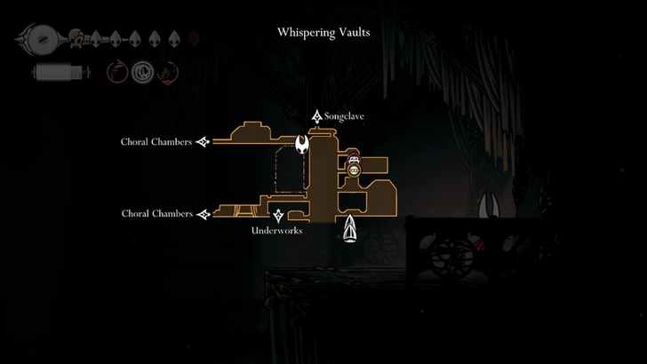 Whispering Vaults Lost Flea Map