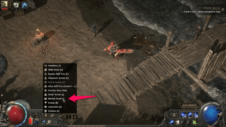 Market Panel Controls