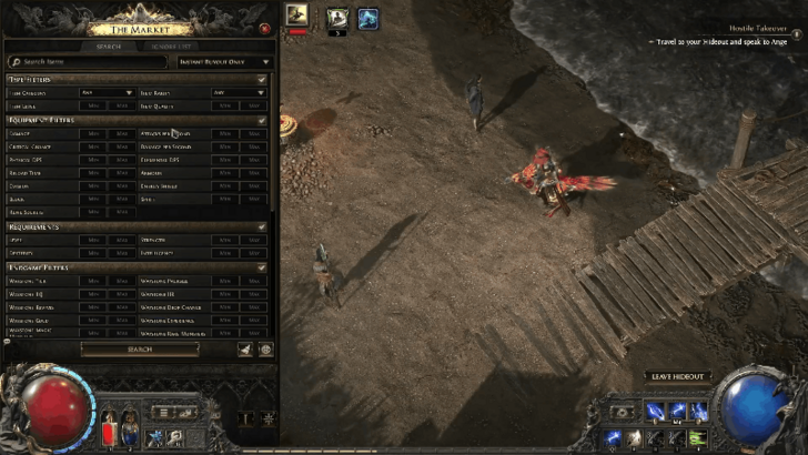 In-Game Market Panel