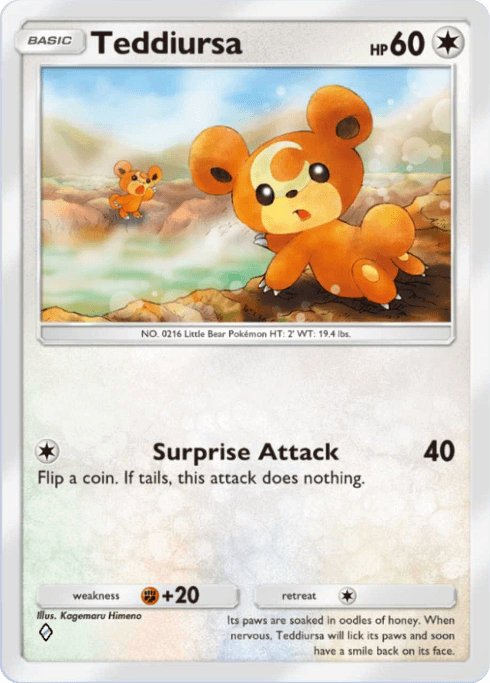 Pokemon TCG Pocket - A4a 060 Teddiursa