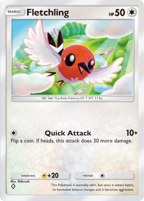 Pokemon TCG Pocket - A4a 066 Fletchling