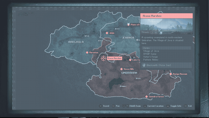 Hell is Us - Acasa Marshes World Map