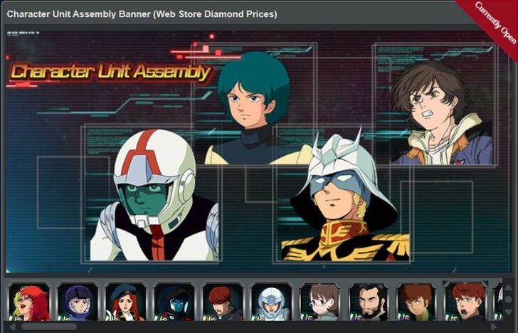 Character Unit Assembly