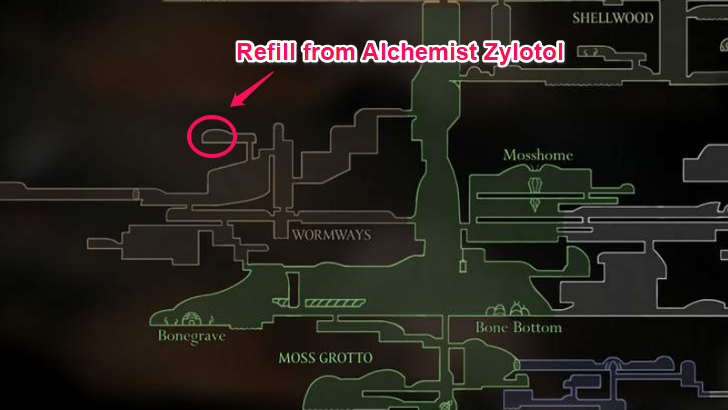 Plasmium Phial Refill Location