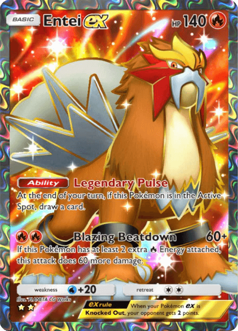 Pokemon TCG Pocket - A4a 079 Entei ex