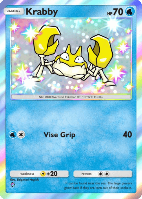 Pokemon TCG Pocket - A4a 095 Krabby