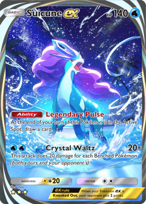 Pokemon TCG Pocket - A4a 090 Suicune ex